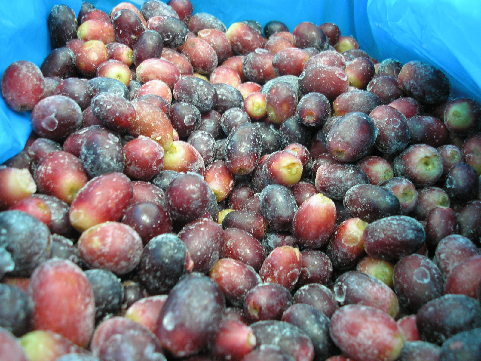 Uvas Crimson Congeladas